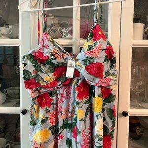 Old Navy Floral Jumpsuit Women’s L